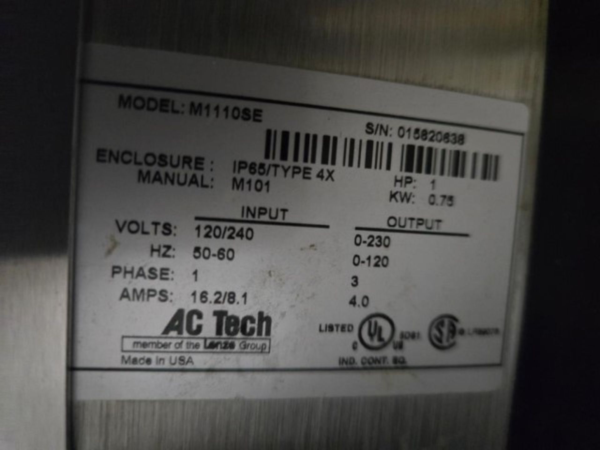 Kamflex SS Elevator Conveyor - Image 6 of 8