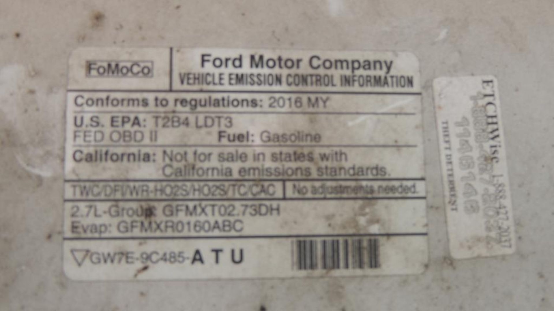 2016 Ford Pickup - Image 26 of 26