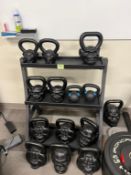 Assorted Kettlebells