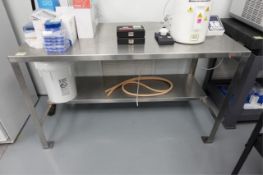 Uline Stainless Table
