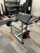 Preacher Curl Bench & Weights