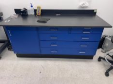 Lab Bench, SS Table and Lab Chairs