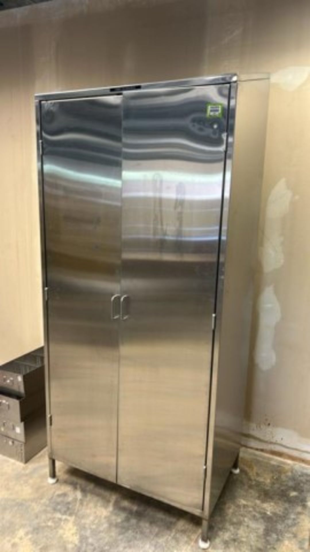 2- Door Cabinet & Contents