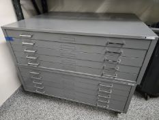 Mayline Flat File Cabinets (Offsite)