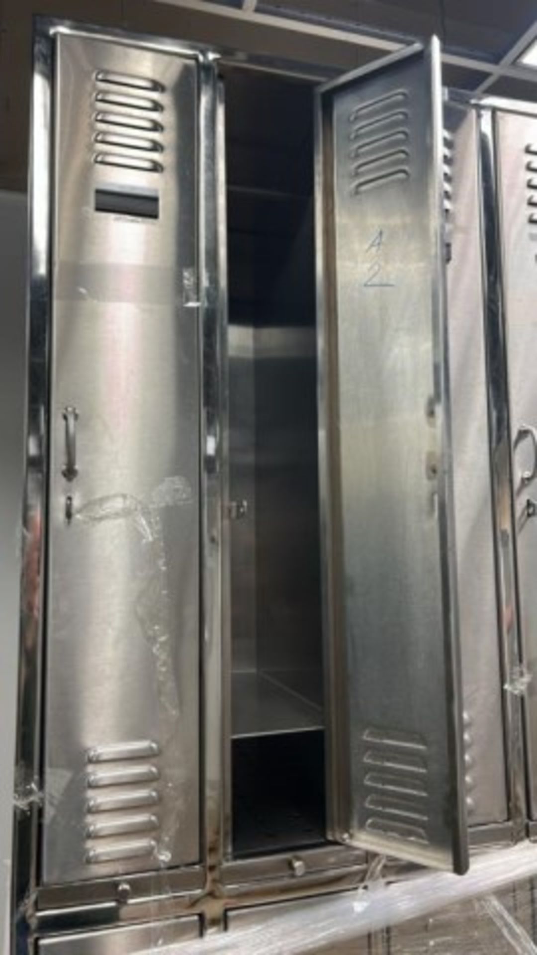 Stainless Steel Lockers - Image 3 of 5