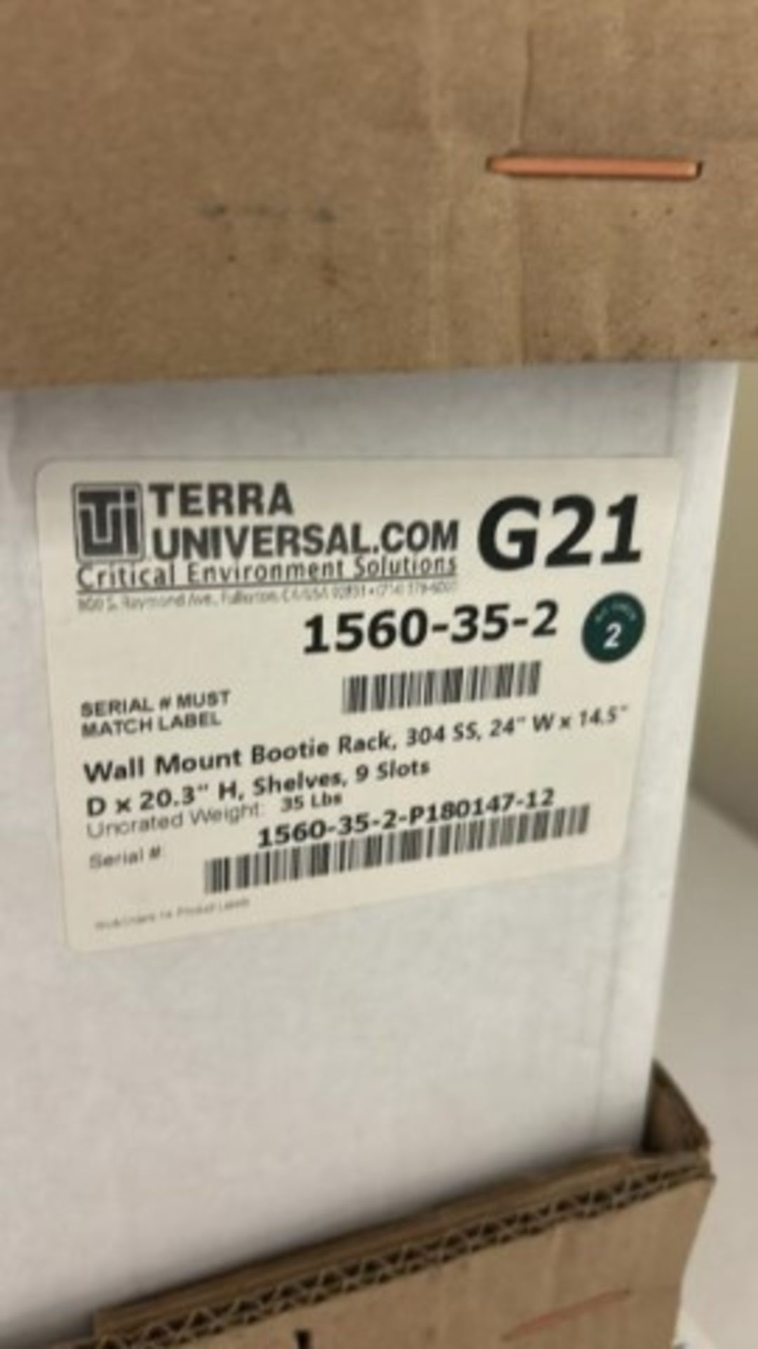 Wall Mounted Bootie Racks - Image 3 of 3