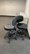 Stellar Scientific Lab Stools (2)