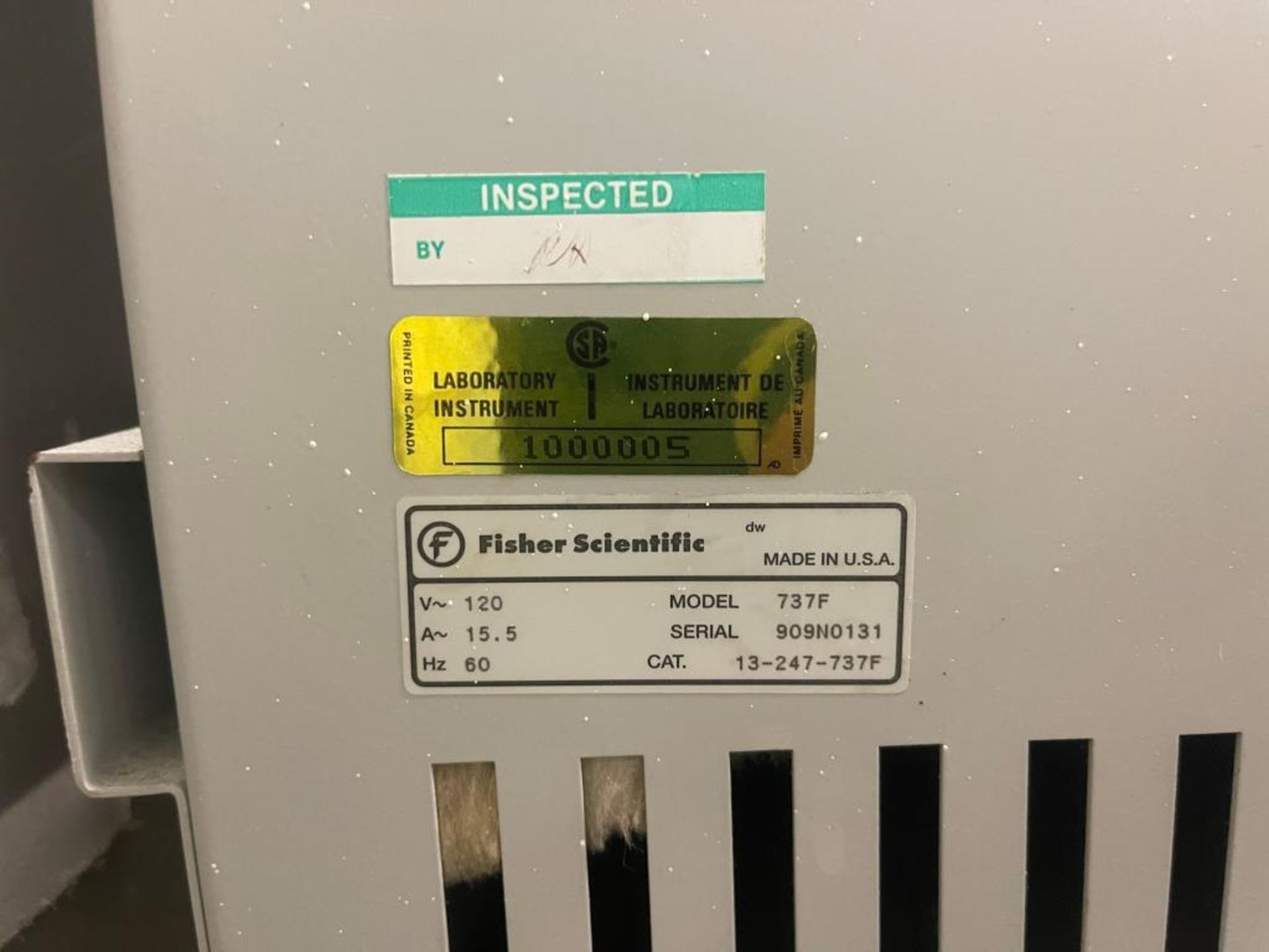 Fisher Scientific Isotemp 737F Oven - Image 6 of 6