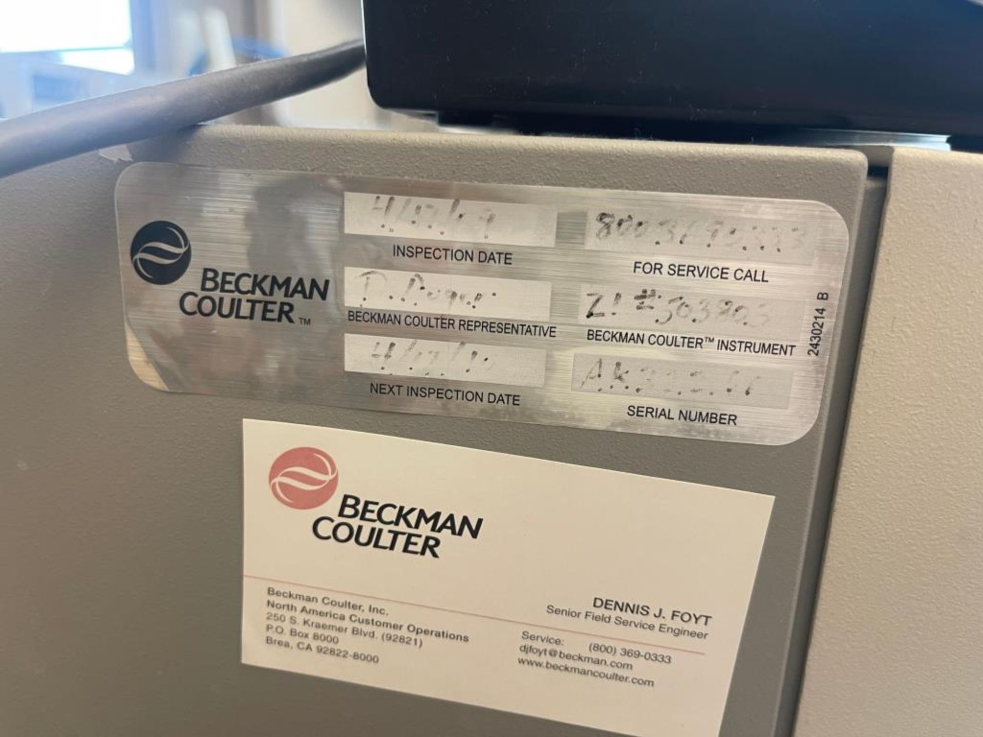 Beckman Coulter Particle Counter - Image 4 of 5