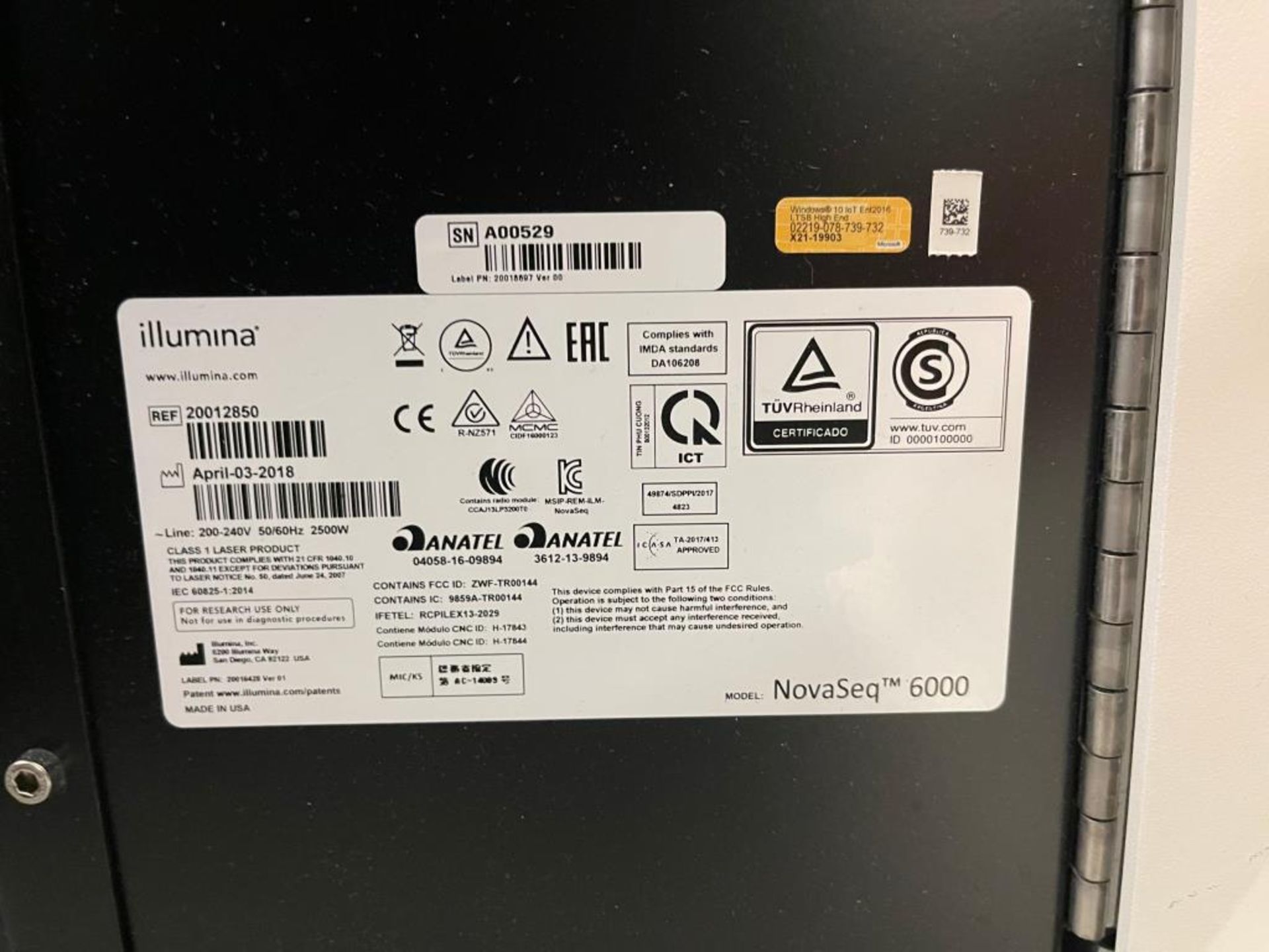 Illumina NovaSeq 6000 System - Image 6 of 6