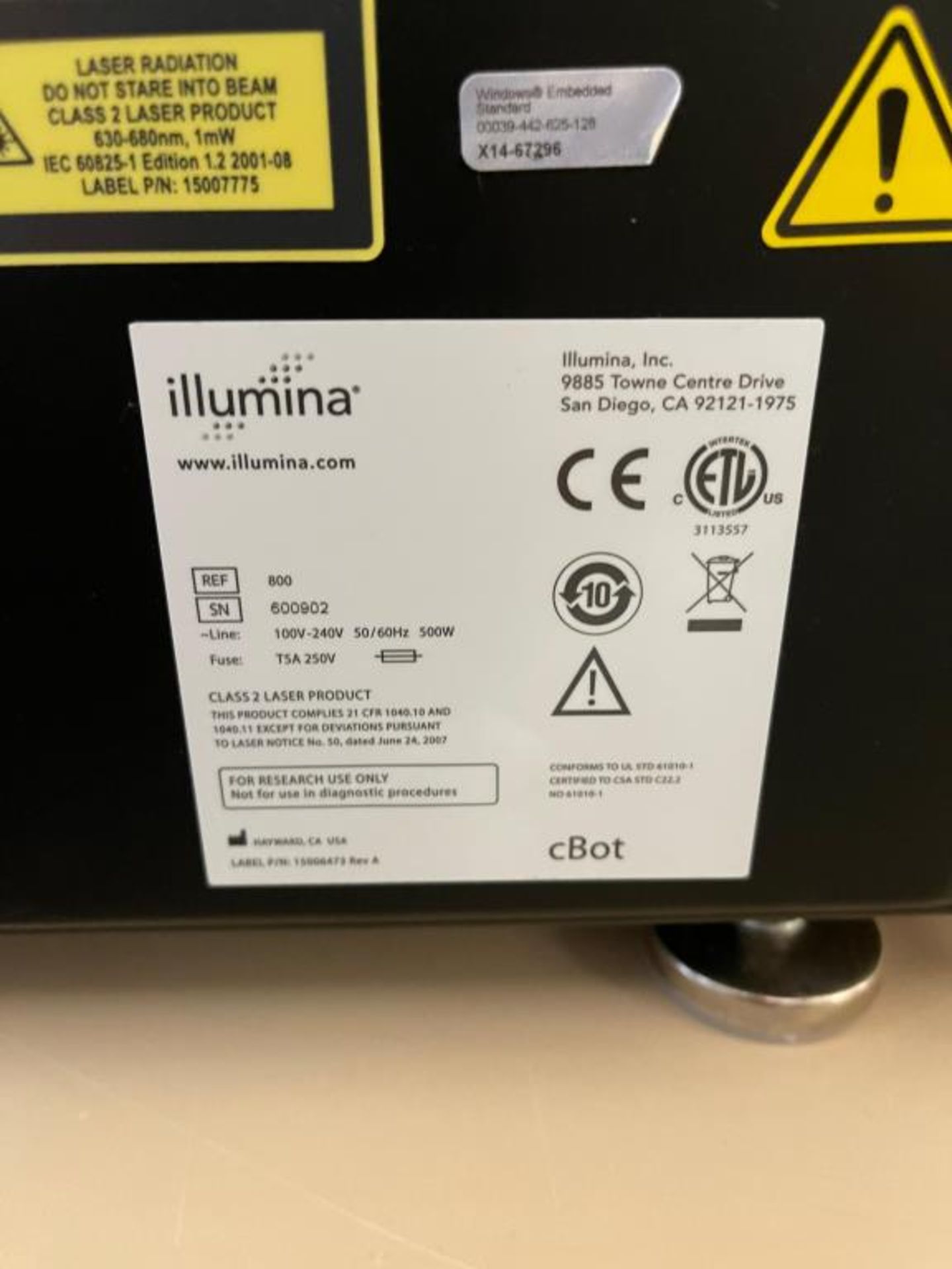 Illumina cBot System - Image 5 of 5