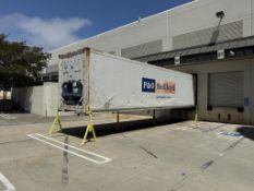 Refrigerated Cargo Container with Contents