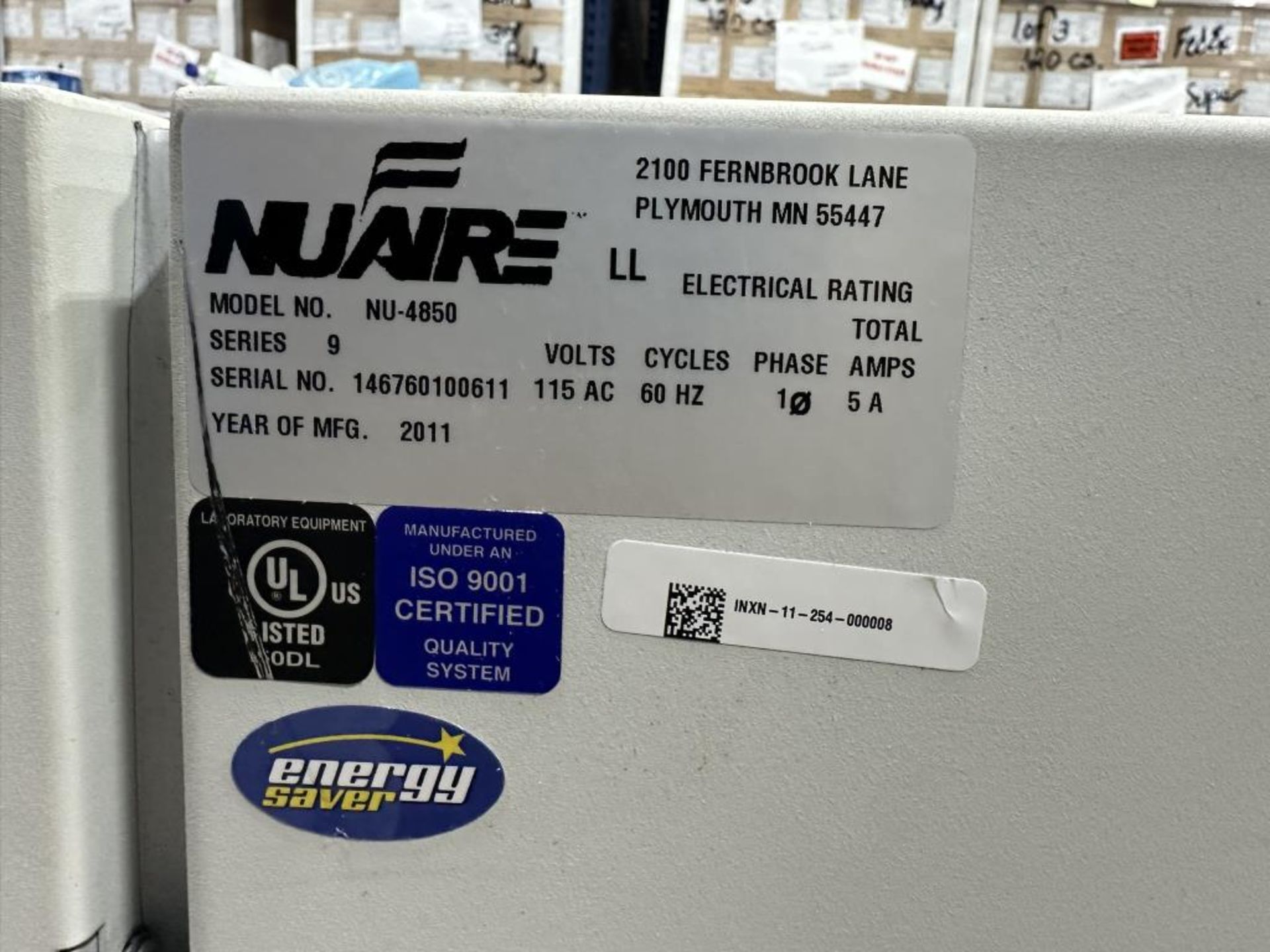 Nuaire IR Water-Jacketed CO2 Incubator - Image 4 of 5