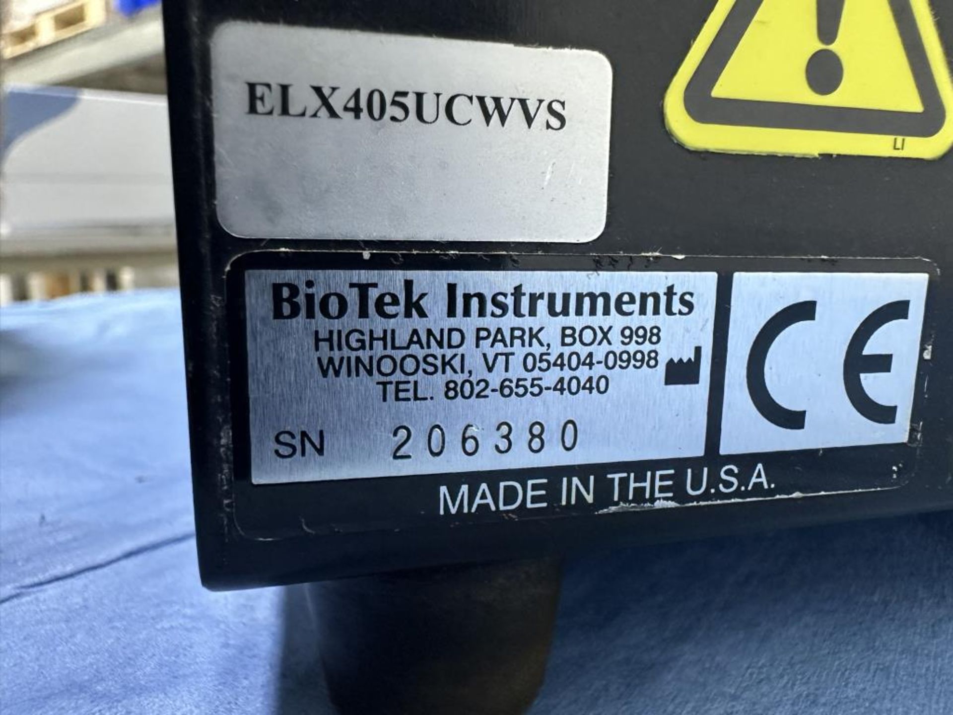 BioTek ELx405 Microplate Washer - Image 6 of 6