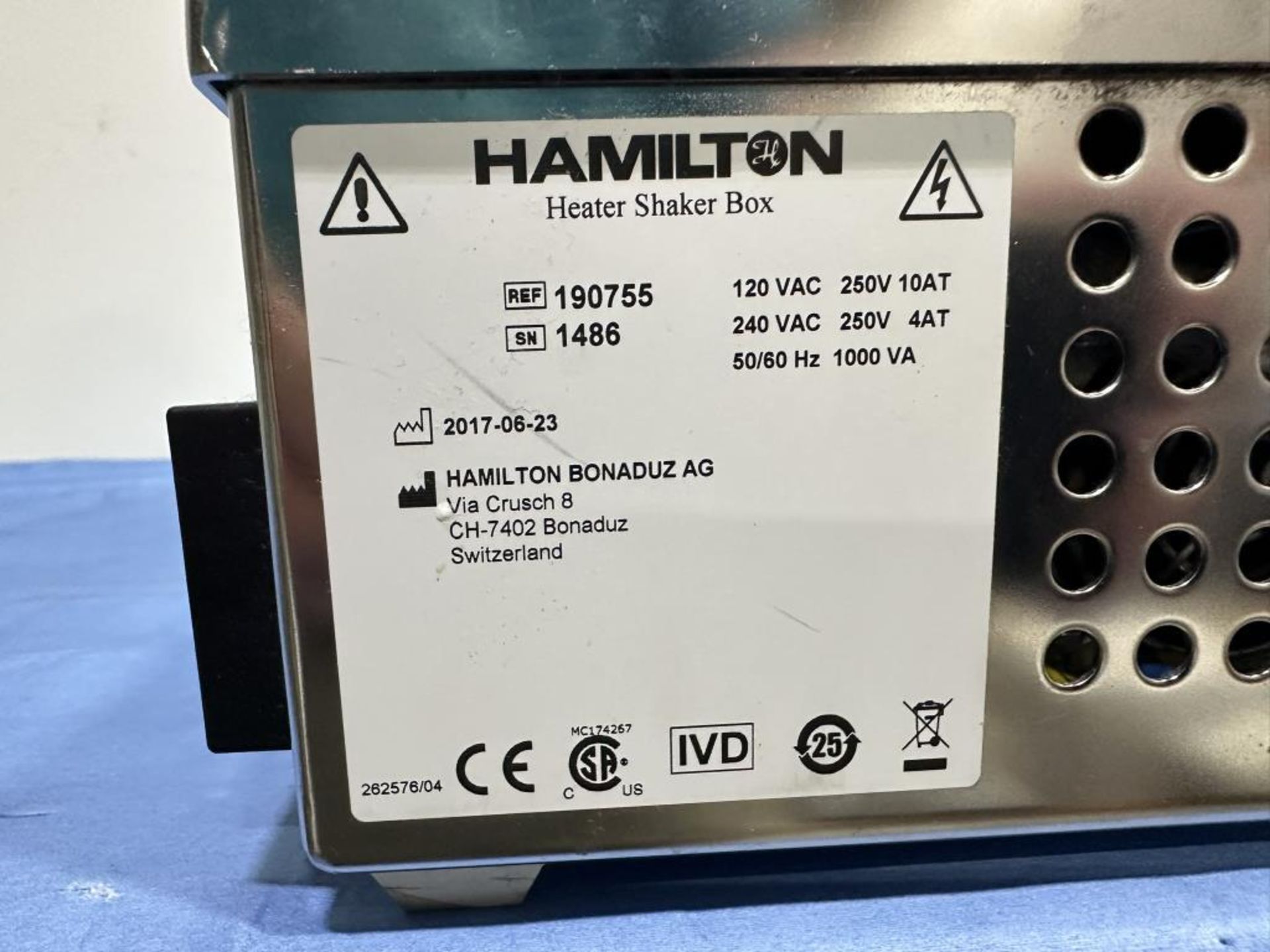 Hamilton Heater Shaker Box - Image 6 of 6