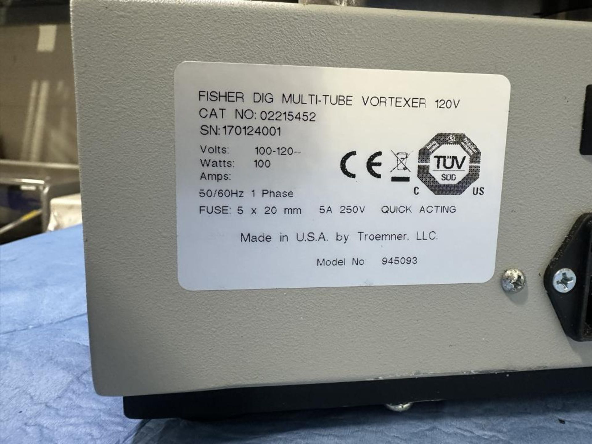 Fisher Multi-Tube Vortexer - Image 6 of 6