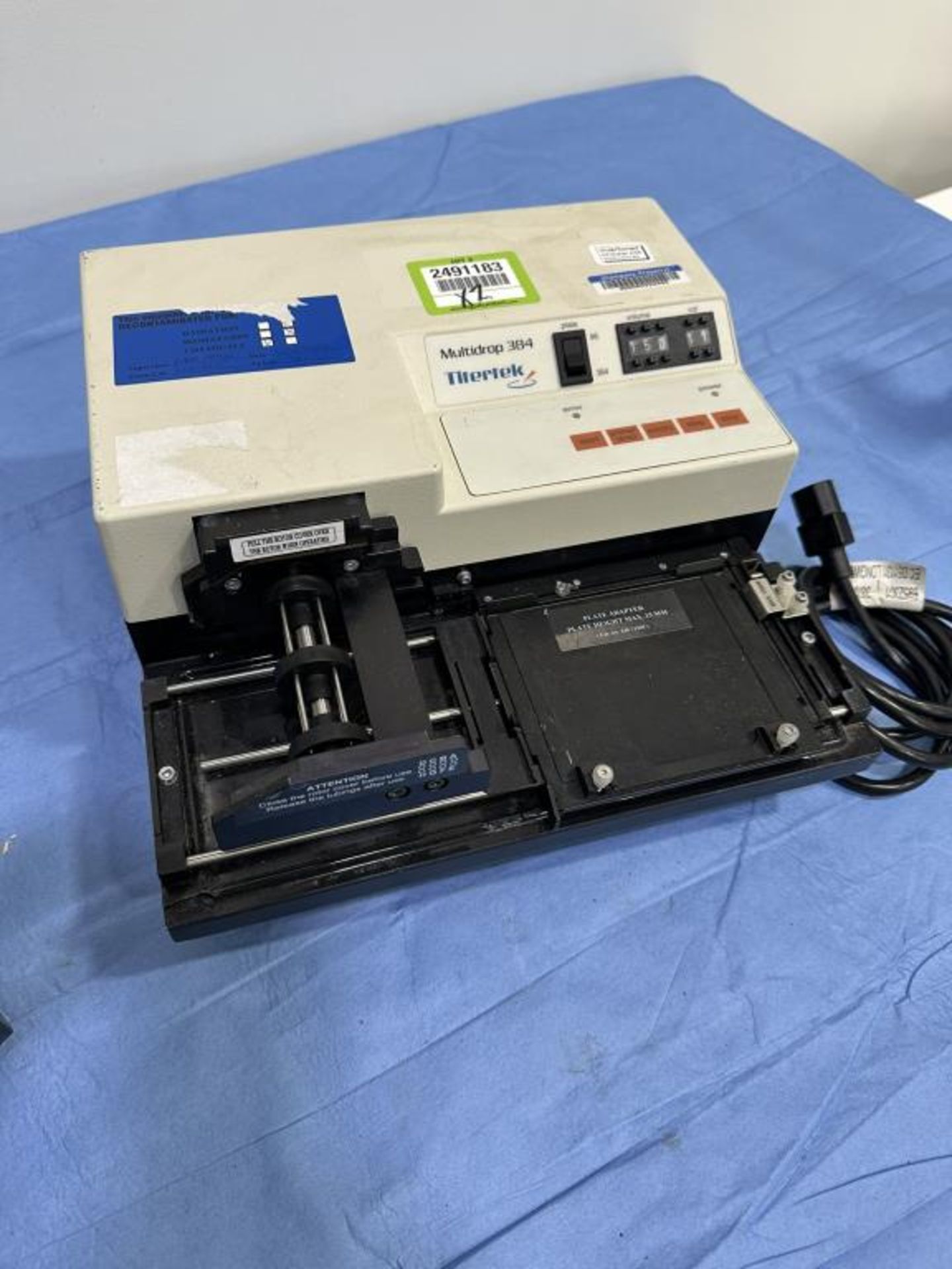 Titertek Multidrop 384 Microplate Dispensers - Image 5 of 9