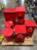Biohazard Waste Cans