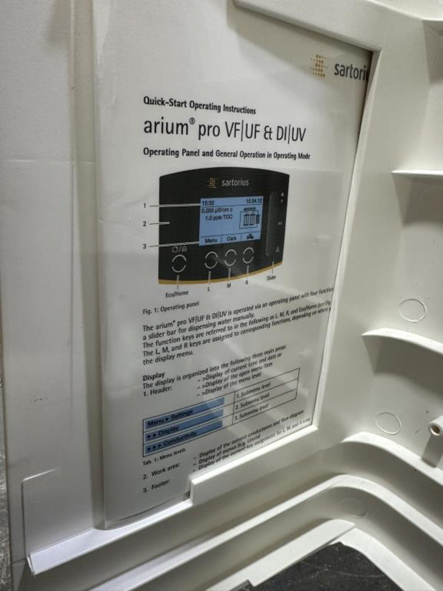 Sartorius Arium Pro Water System - Image 4 of 6