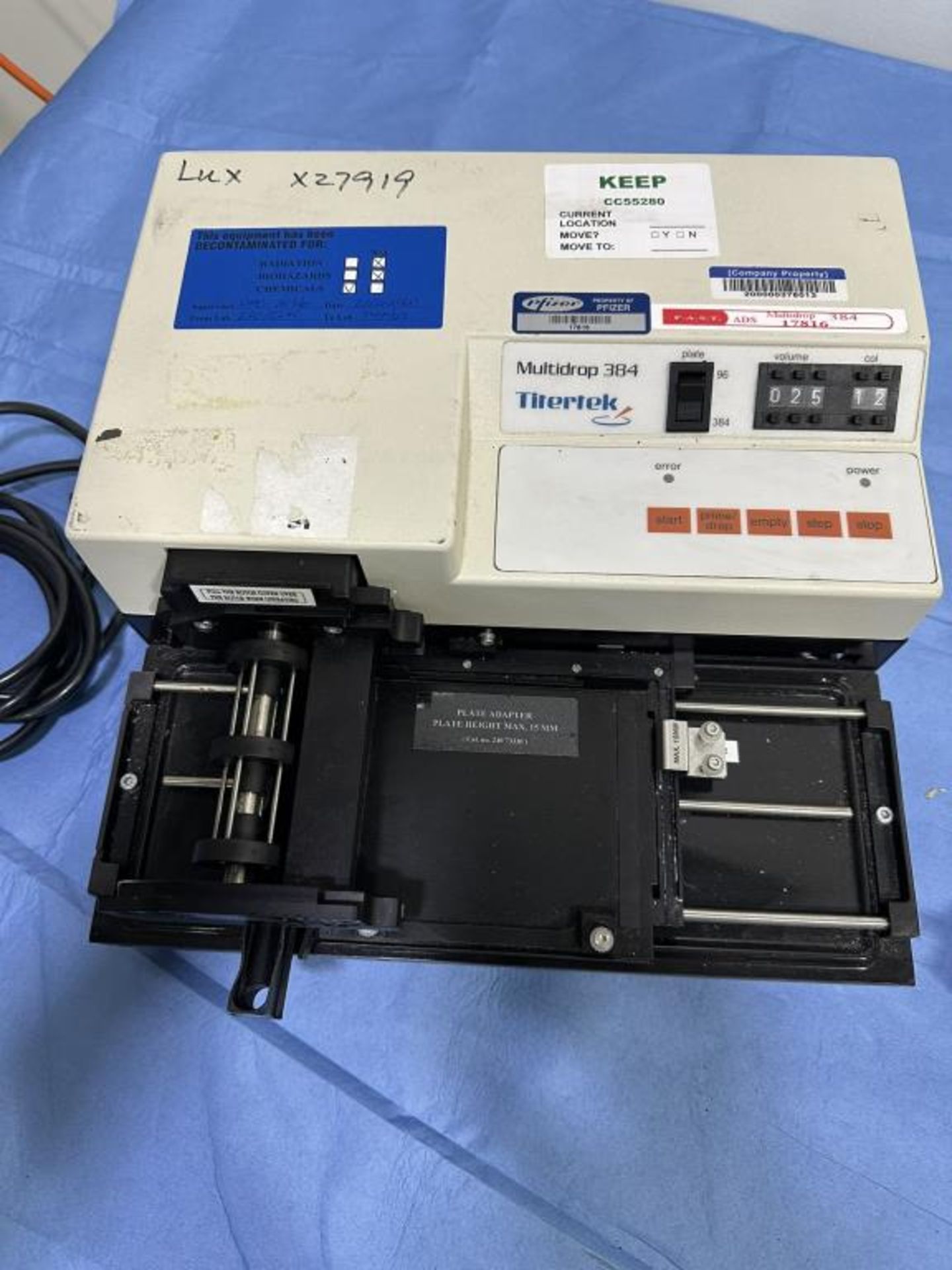 Titertek Multidrop 384 Microplate Dispensers - Image 4 of 9
