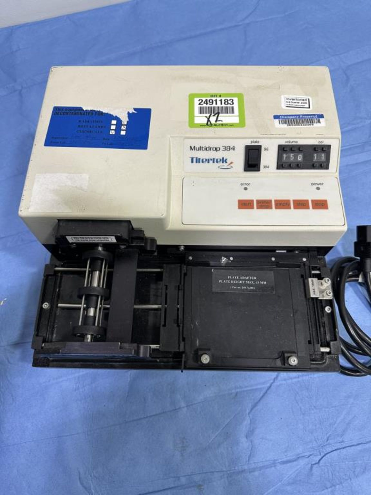 Titertek Multidrop 384 Microplate Dispensers - Image 7 of 9