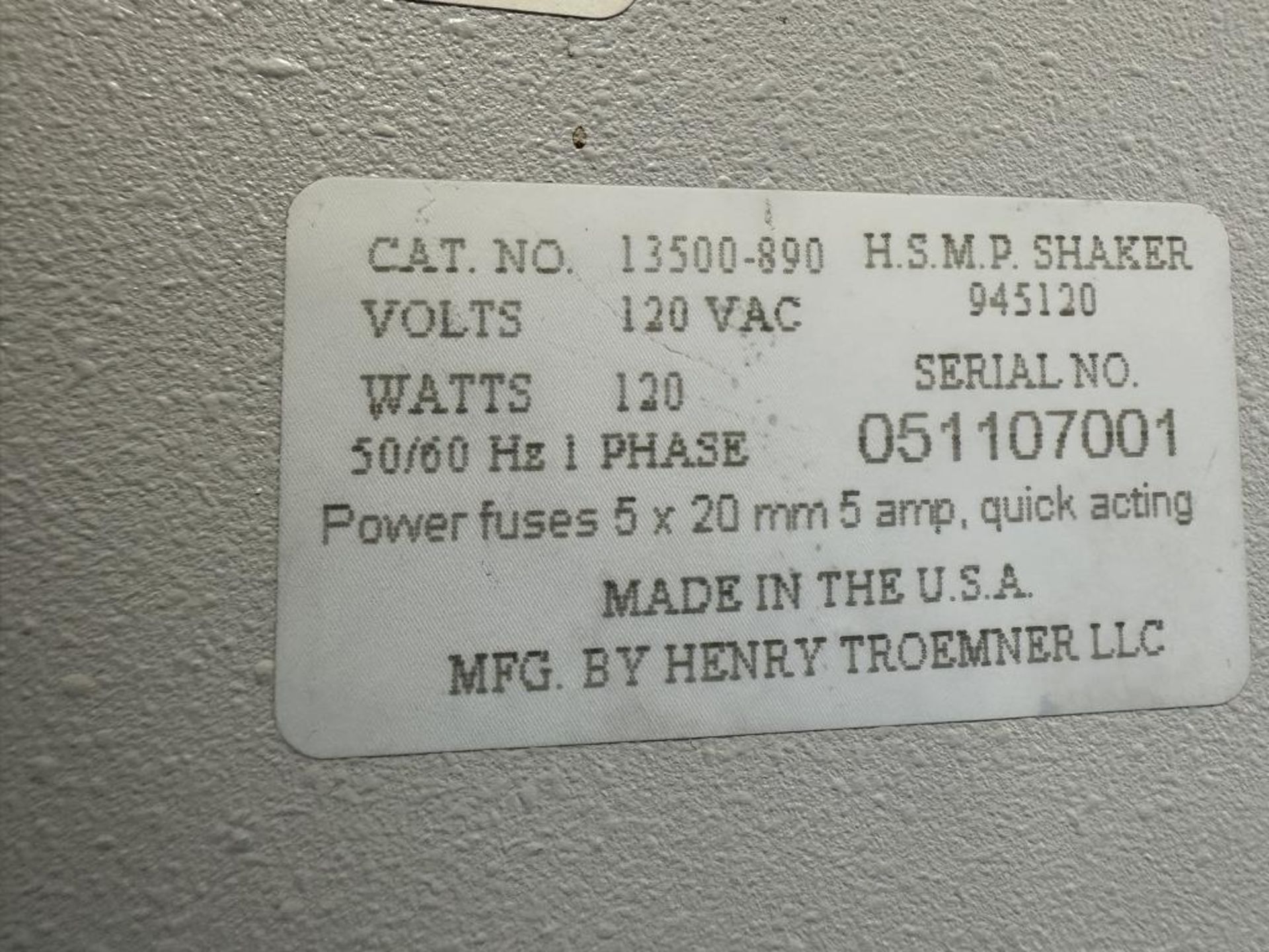 VWR HSMP Shaker - Image 6 of 6