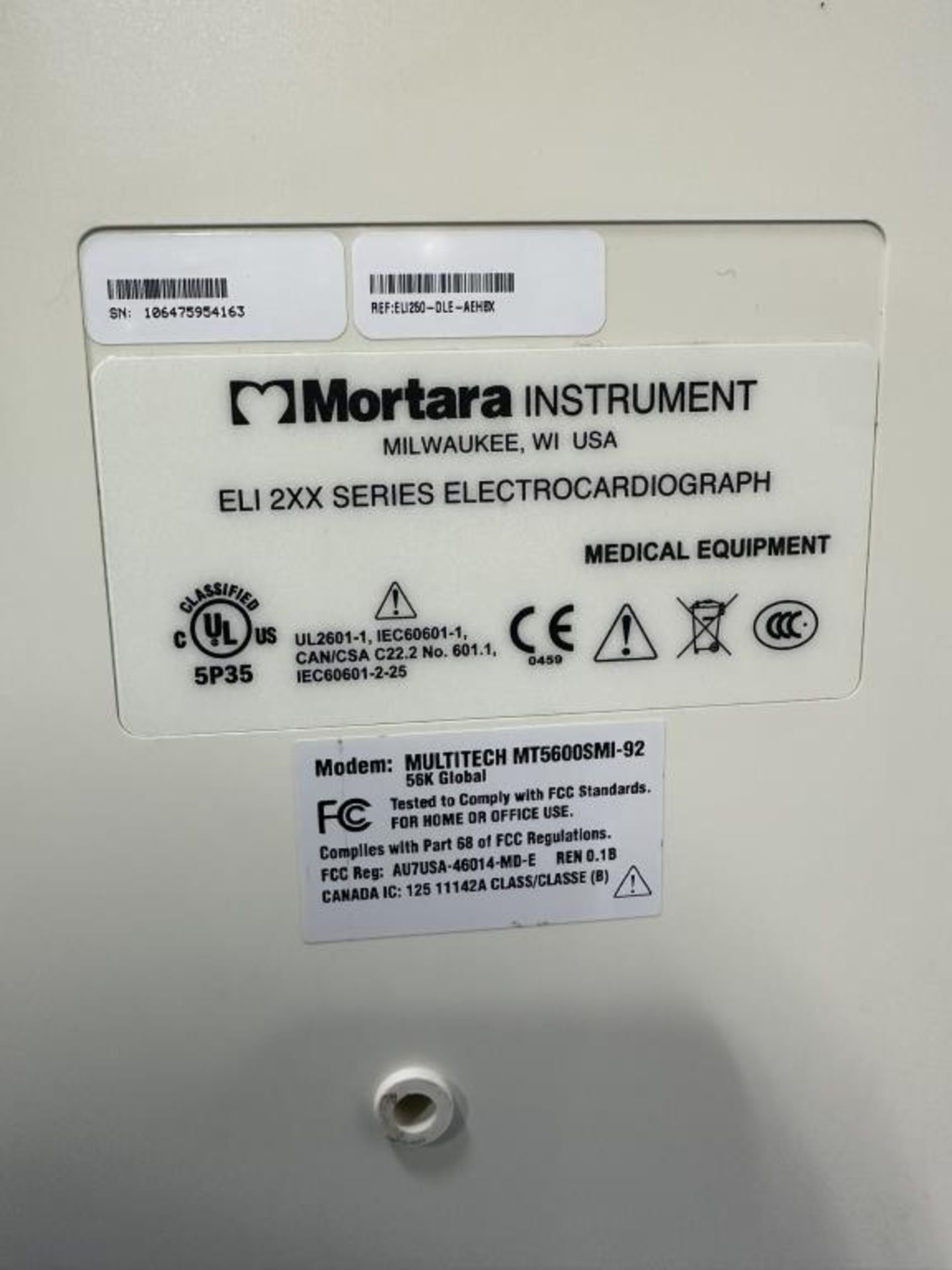 Mortara Electrocardiographs - Image 5 of 5