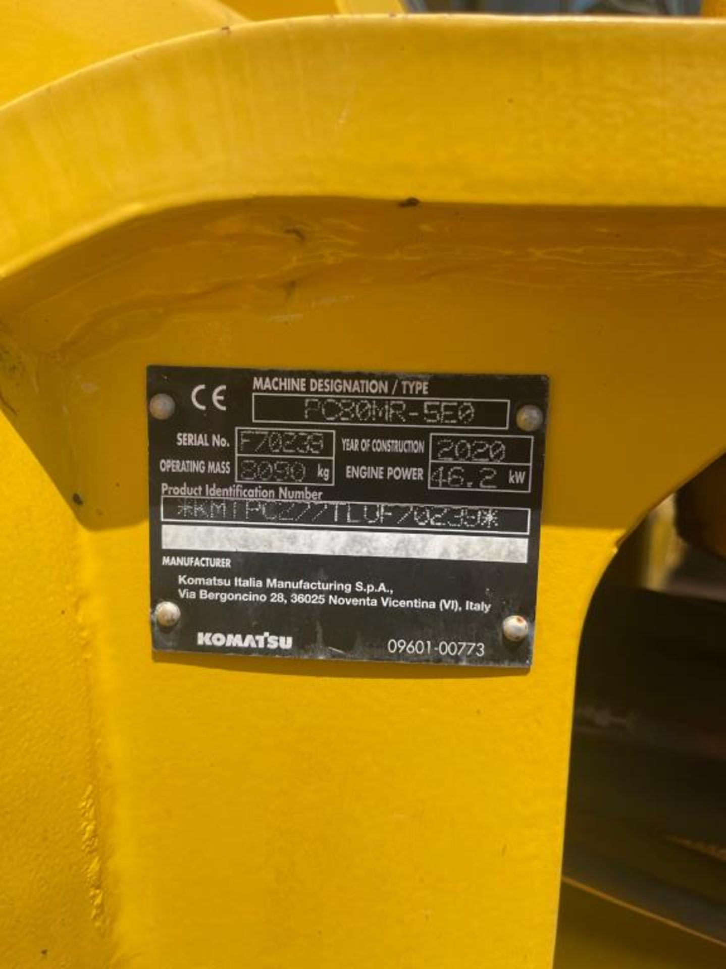 2020 Komatsu PC80MR Excavator - Image 19 of 19