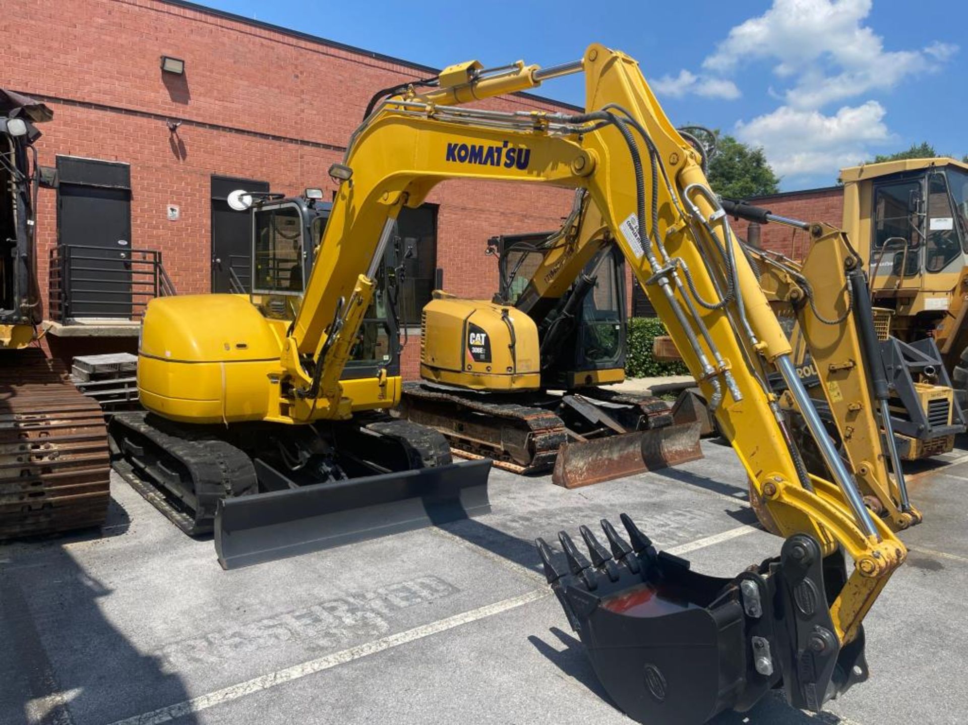 2020 Komatsu PC80MR Excavator - Image 3 of 19