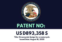 US Patent: Ornamental Design for a Motorcycle