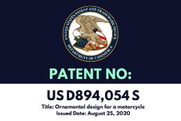 US Patent: Ornamental Design for a Motorcycle