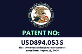 US Patent: Ornamental Design for a Motorcycle
