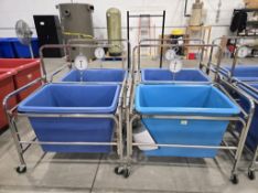 Newhouse Laundry Scale Cart