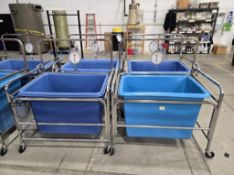 Newhouse Laundry Scale Cart