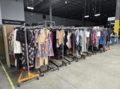 Racks w/ Clothing