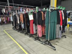 Racks w/ Clothing
