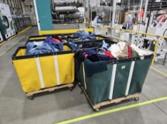 Uline Basket Trucks w/ Clothing