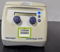 Eppendorf 5418 Centrifuge with Rotor