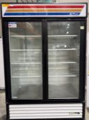 TRUE GDM-49 2-Glass Door Refrigerator