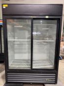 TRUE GDM-47-LD 2-Glass Door Refrigerator
