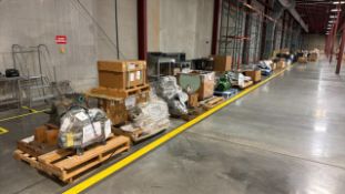 Lot of Assorted Motors, Pumps, Valves, Etc.