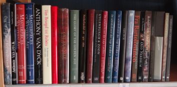 Old Art - Lot with 23 (mainly) bound books 