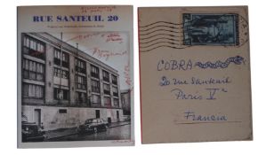 Corneille - Rue Santeuil 20 Meeting point for Dutch artists in Paris.