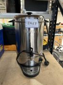 Swan 16 Litre Commercial Stainless Steel Catering Urn / Water Boiler