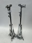 (2) Avenger A3043CS Medium Roller Stands w/Griphead - Max 4.32m / 40kg. Please Note: This is a Repre