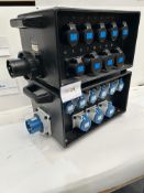 (2) SES Power Distribution Units with 6 x 16A Outlets and 3 x 32A Outlets S/N: SES-16559 and SES-230