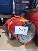 Clarke Devil 1600 Space Heater Gas (13 Amp) S/N: 18N