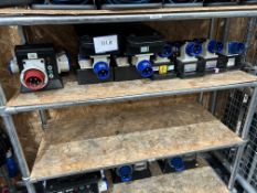 (4) Rubber Box Co Power Distribution Unit with 4x 16A Outlets, (4) Rubber Box Co Power Distribution