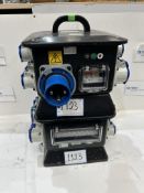 (2) Power Box Co Power Distribution Boxes with 7x 16A and 3x 32 A Outlets