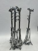(2) Avenger A3043CS Medium Roller Stands w/Griphead - Max 4.32m / 40kg. Please Note: This is a Repre